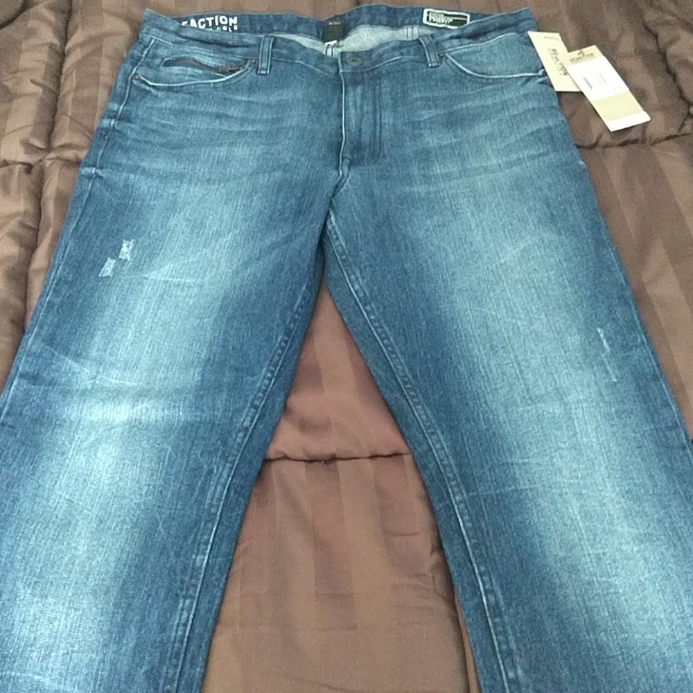 Reaction Kenneth Cole Brooklyn 5 Pocket Jeans